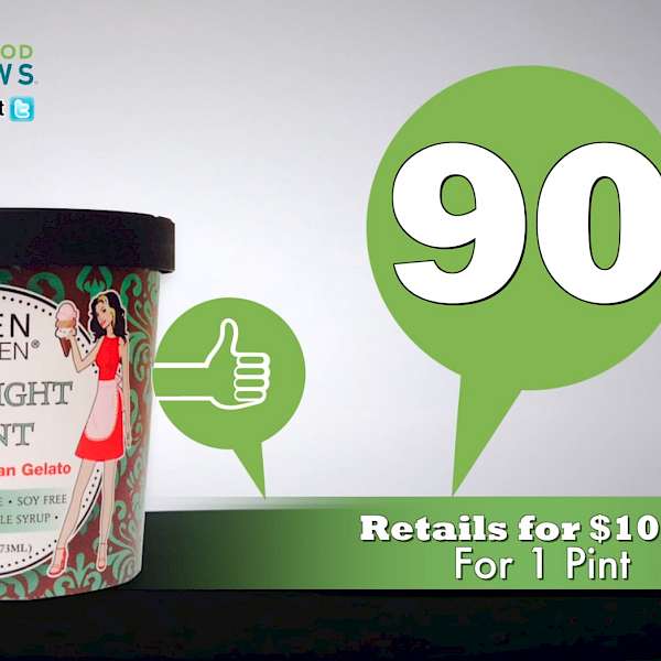 Vixen Kitchen Paleo Vegan Gelato Midnight Mint is a HIT