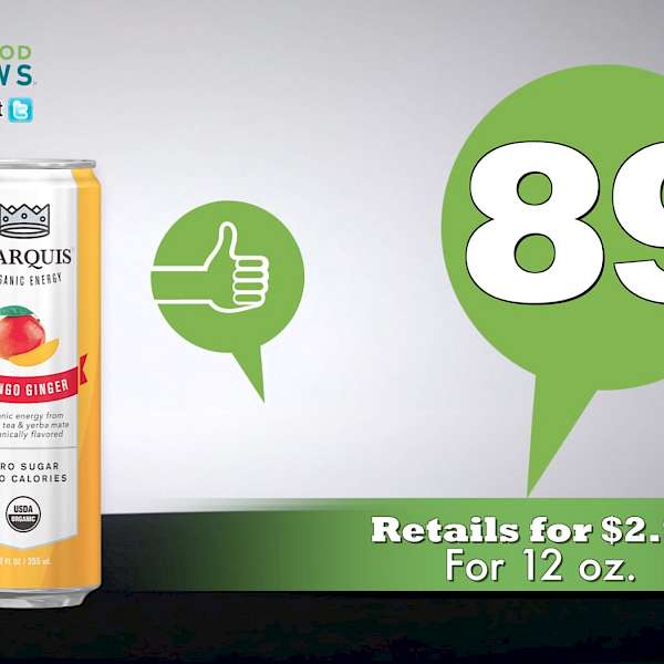 Marquis Organic Energy Mango Ginger is a HIT