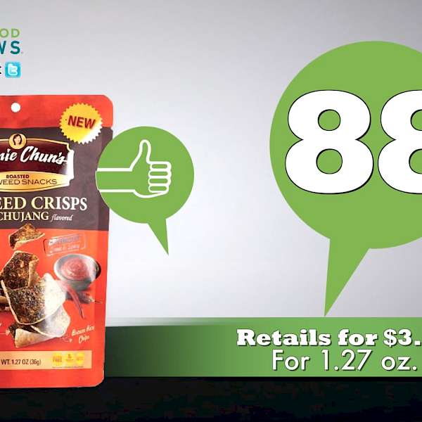 Annie Chun's Seaweed Crisps Gochujang is a HIT.