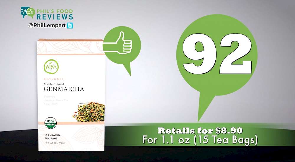 Aiya Japanese Green Tea Matcha Infused Genmaicha is a HIT!