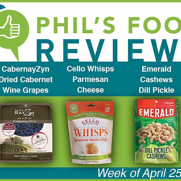 Phil's Food Reviews for April 25th, 2016