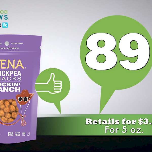 Biena Chickpea Snacks Rockin' Ranch is a HIT!