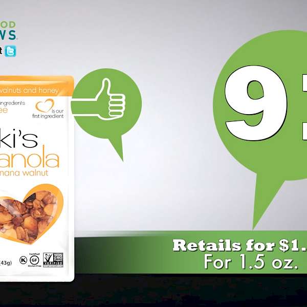 Viki's Granola Banana Walnut Snack Packs is a HIT!