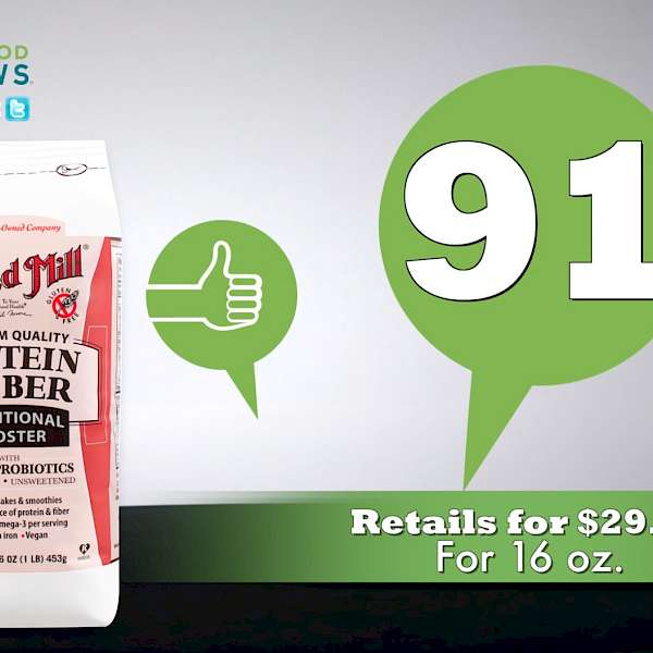 Bob's Red Mill Nutritional Booster Protein & Fiber is a HIT!