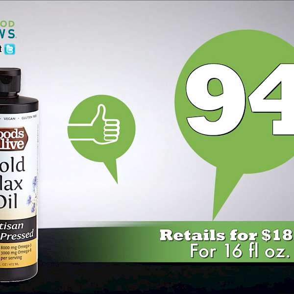 Foods Alive Gold Flax Oil is a HIT!