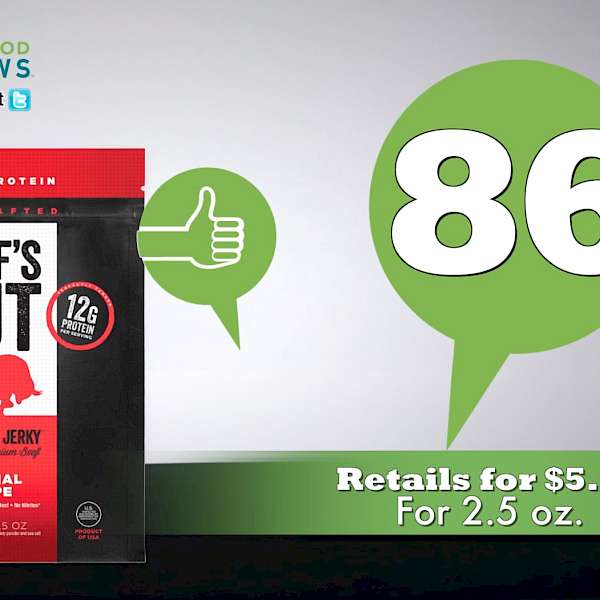 Chef's Cut Real Steak Jerky Original is a HIT!