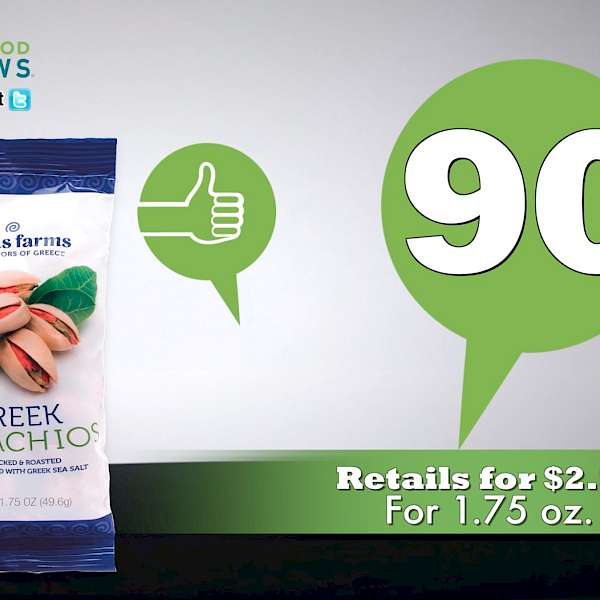 Hellas Farms Greek Pistachios Sea Salt is a HIT!