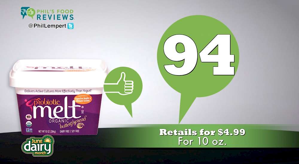 MELT Organic Buttery Spread Original/Probiotic is a HIT!