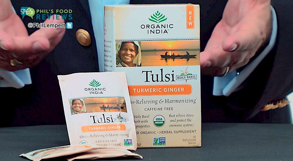 Organic India Tusli Tea Turmeric Ginger is a HIT!