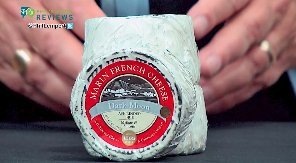 Marin French Cheese Dark Moon Ash-rinded triple-cream Brie is a HIT!