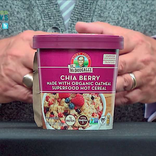 Dr. McDougall's Right Foods Superfood Hot Cereal Cups Chia Berry is MY PICK OF THE WEEK!