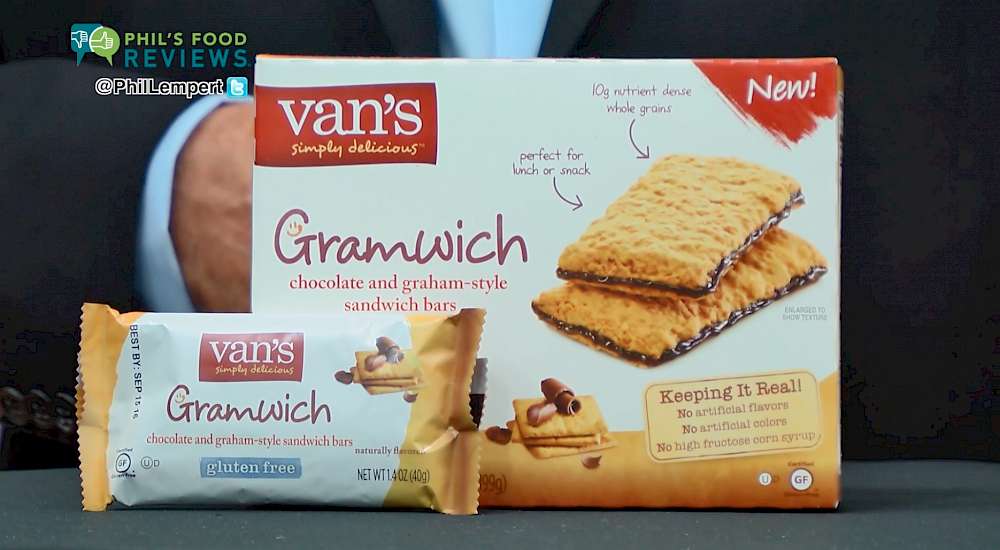 Van's Chocolate Gramwich Sandwich Bars is a HIT!
