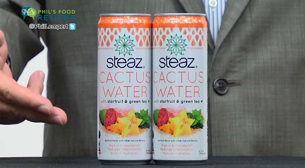Steaz Cactus Water Starfruit & Green Tea is a HIT!