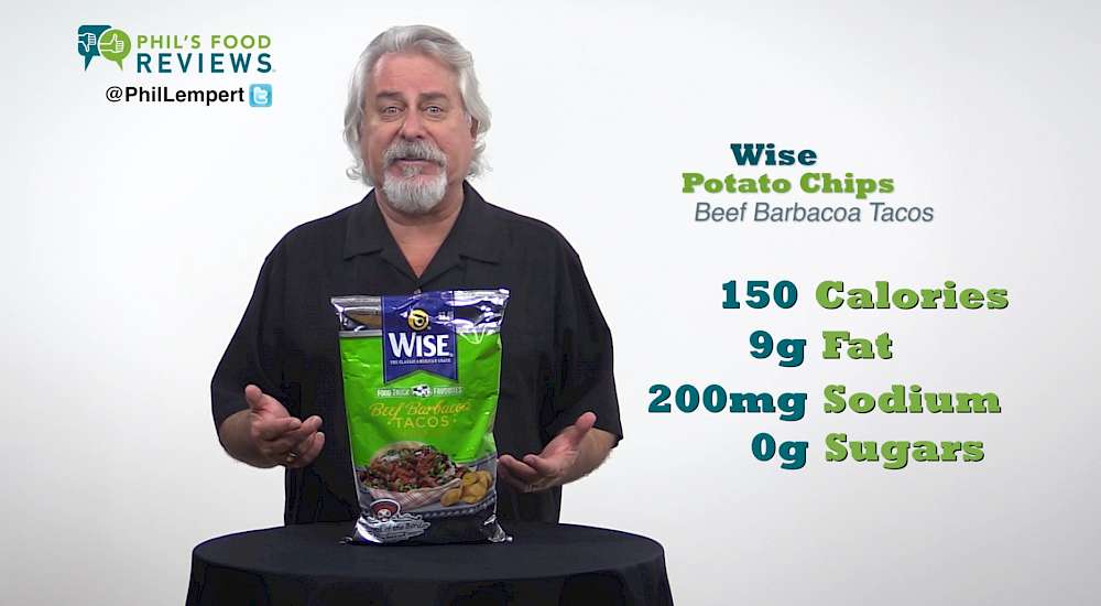 Wise Potato Chips Beef Barbacoa Tacos is a HIT!