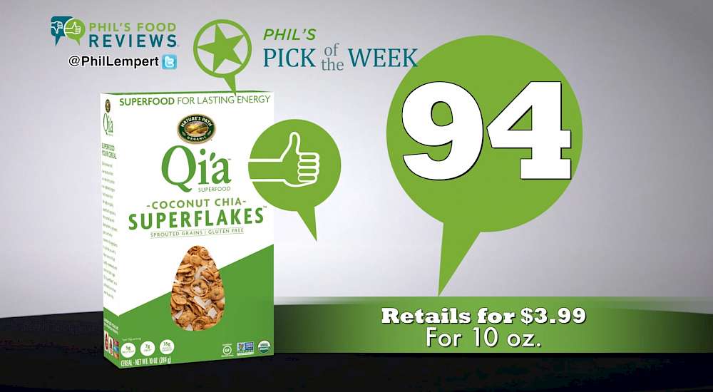Nature's Path Qi'a Superflakes Coconut Chia is MY PICK OF THE WEEK!