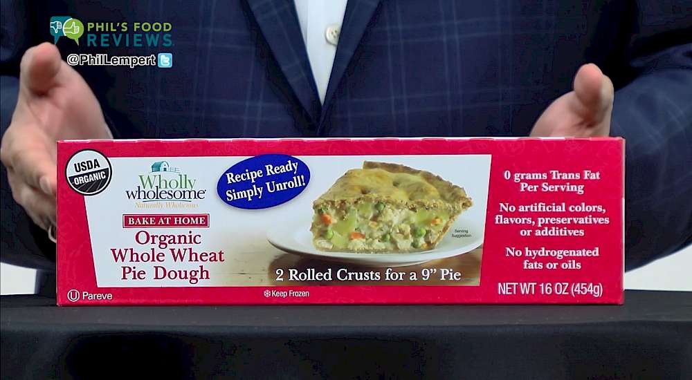 Wholly Wholesome Whole Wheat Bake At Home Rolled Pie Dough is a HIT!