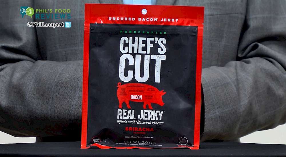 Chef's Cut Real Jerky Bacon Jerky Sriracha is a HIT!