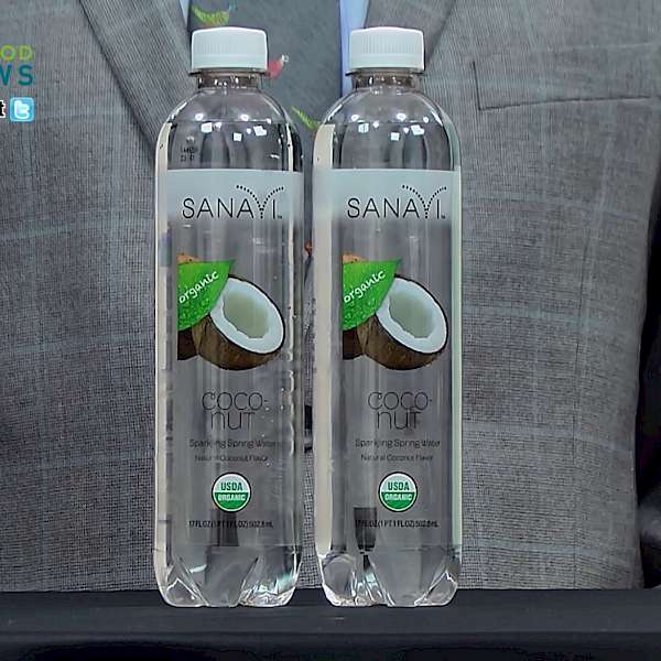 Sanavi Organic Sparkling Spring Waters Coconut is a HIT!