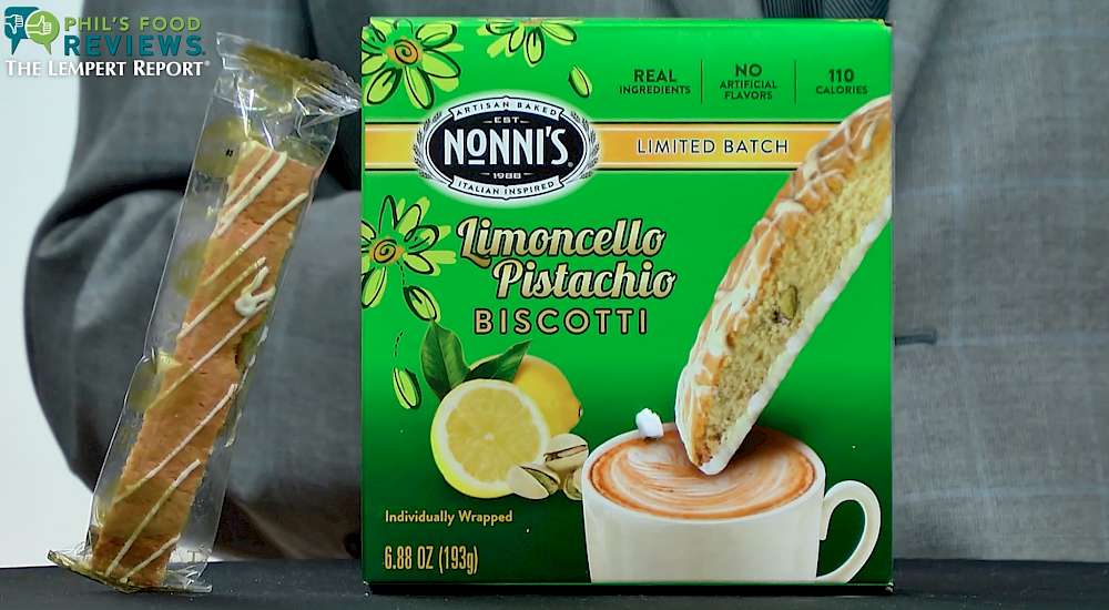 Nonni's Foods Limited Batch Spring Biscotti Limoncello Pistachio is a HIT!