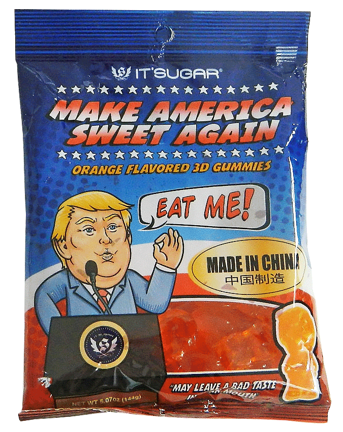 IT'SUGAR Make America Sweet Again- Trump Gummies Orange