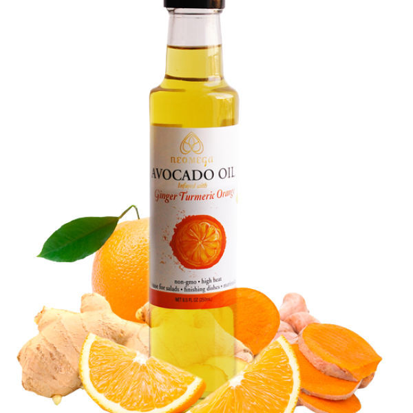 Neomega Avocado Oil Ginger Turmeric Orange