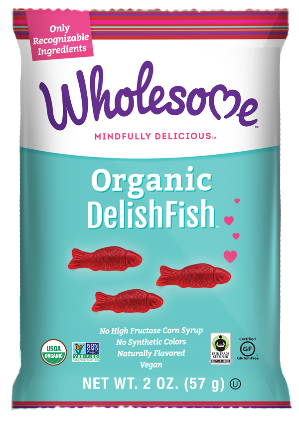 Wholesome Organic DelishFish Raspberry
