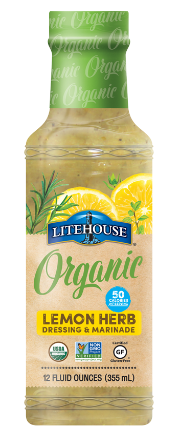 Litehouse Organic Vinagrette Lemon Herb