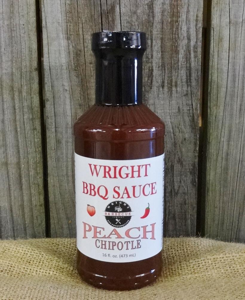 Wright BBQ Sauce Peach Chipotle