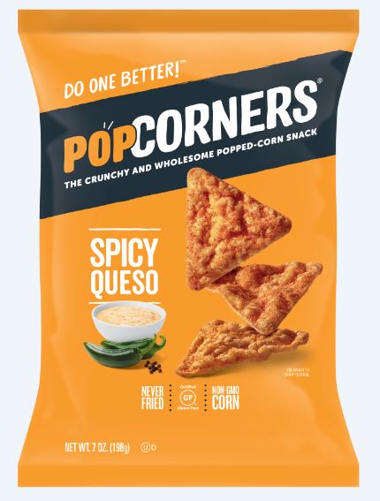 PopCorners Popped Corn Snack Spicy Queso