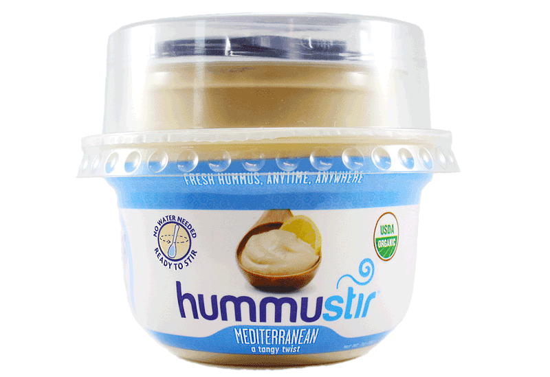 Hummustir Organic Hummus Mediterranean