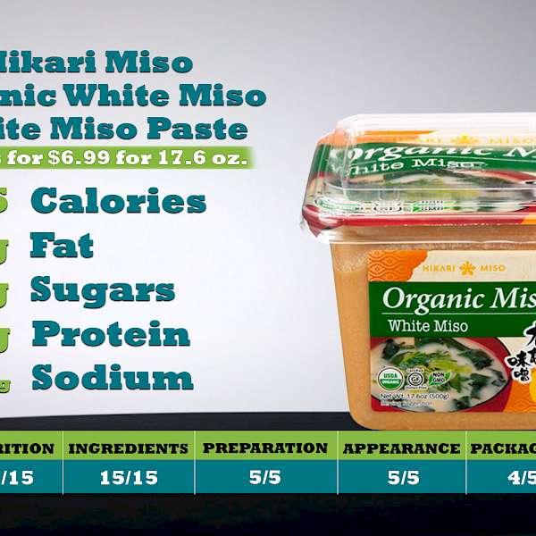Hikari Miso Organic White Miso White Miso Paste