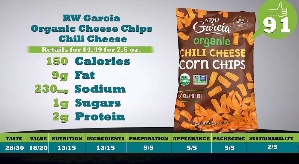 RW Garcia Organic Cheese Chips Chili Cheese