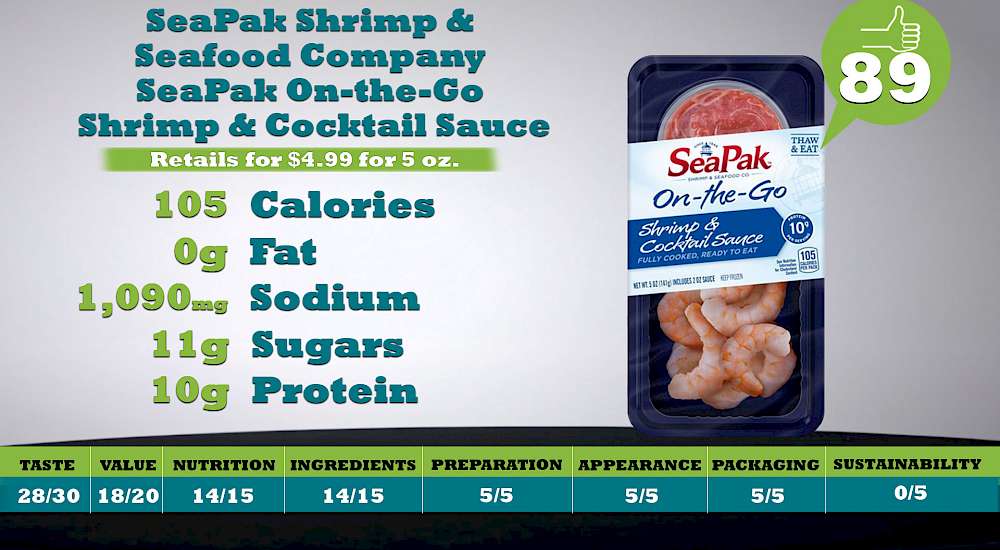 SeaPak Shrimp & Seafood Company SeaPak On-the-Go Shrimp & Cocktail Sauce