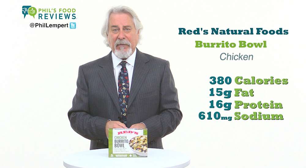 Red's Natural Foods Burrito Bowl Chicken