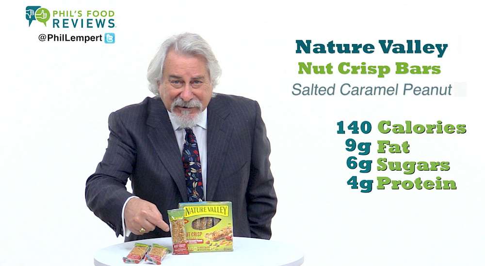 Nature Valley Nut Crisp Bars Salted Caramel Peanut
