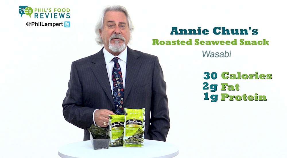 Annie Chun's Roasted Seaweed Snack Wasabi