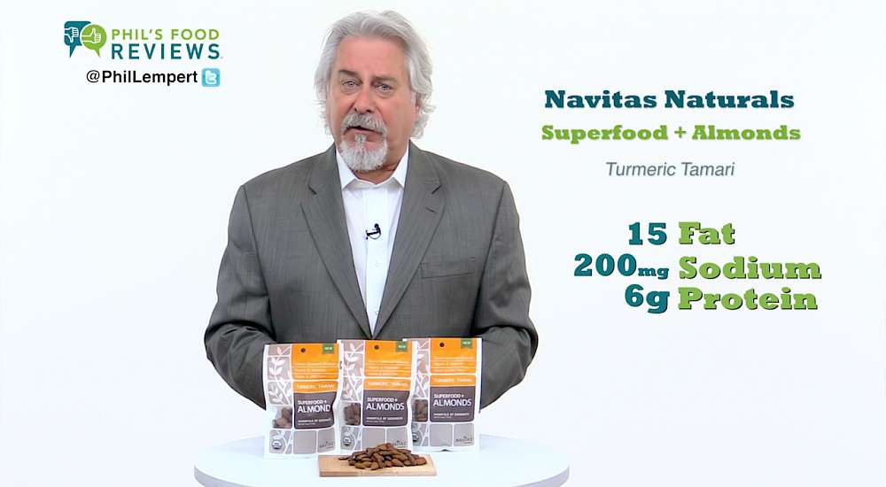 Navitas Naturals Superfood+ Almonds Turmeric Tamari