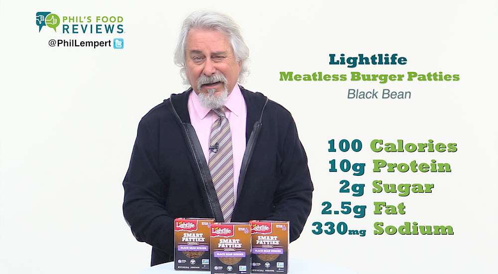 Lightlife Smart Patties Meatless Burger Black Bean