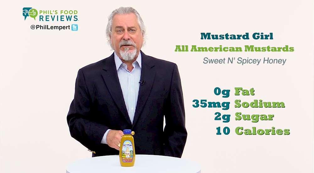 Mustard Girl All American Mustards Sweet N' Spicey Honey