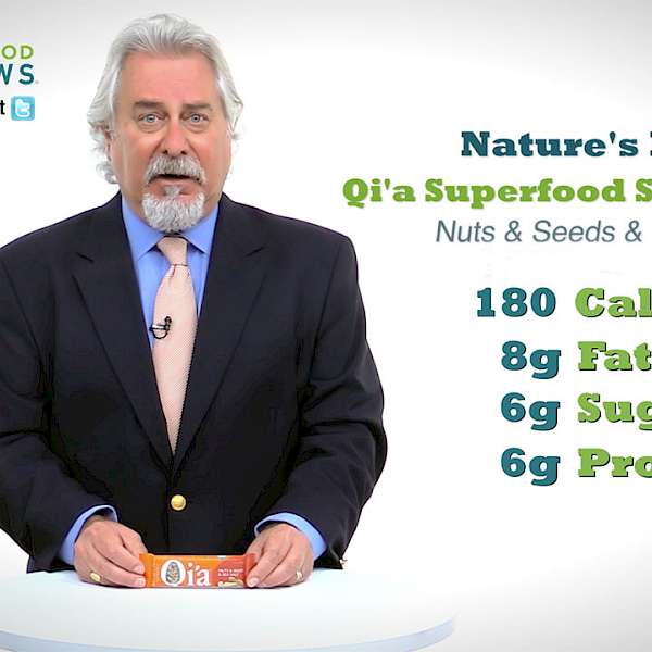 Nature's Path Qi'a Superfood Snack Bars Nuts & Seeds & Sea Salt