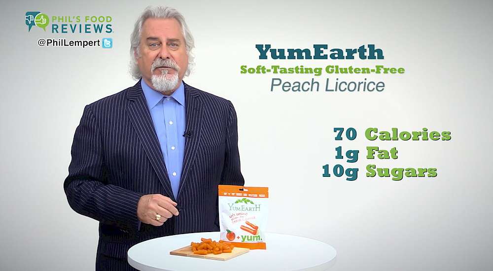 YumEarth Soft-Tasting Gluten-Free Peach Licorice