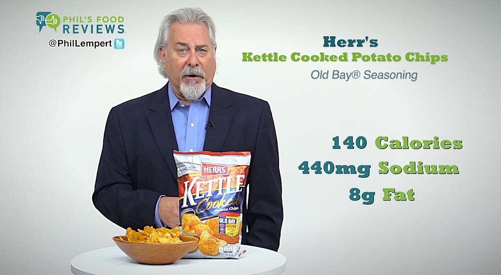 Herr's Kettle Cooked Potato Chips Old Bay® Seasoning