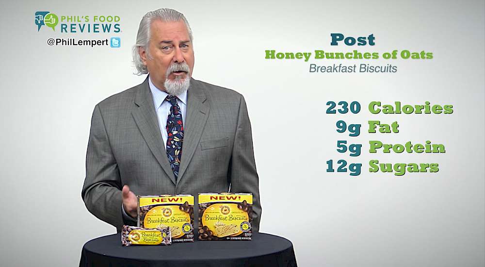 Post Honey Bunches of Oats Breakfast Biscuits Chocolate Chip