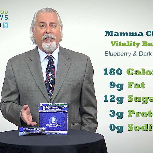 Mamma Chia Vitality Bar Blueberry & Dark Chocolate