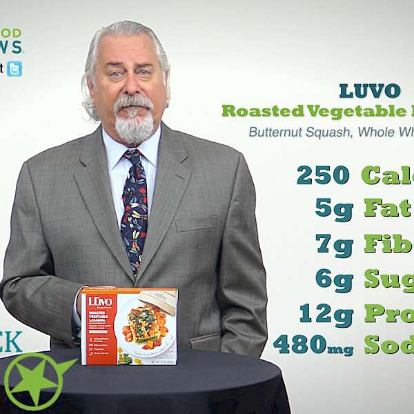 LUVO Roasted Vegetable Lasagna Butternut Squash, Whole Wheat Noodles & Kale