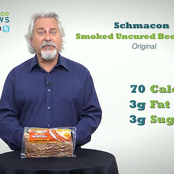 Schmacon Smoked Uncured Beef Slices Original