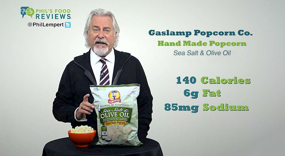 Gaslamp Popcorn Sea Salt & Olive Oil