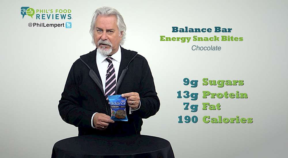 Balance Bar bites Chocolate is a HIT!