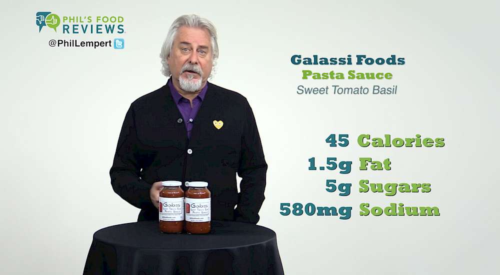 Galassi Foods Pasta Sauce Sweet Tomato Basil is a HIT