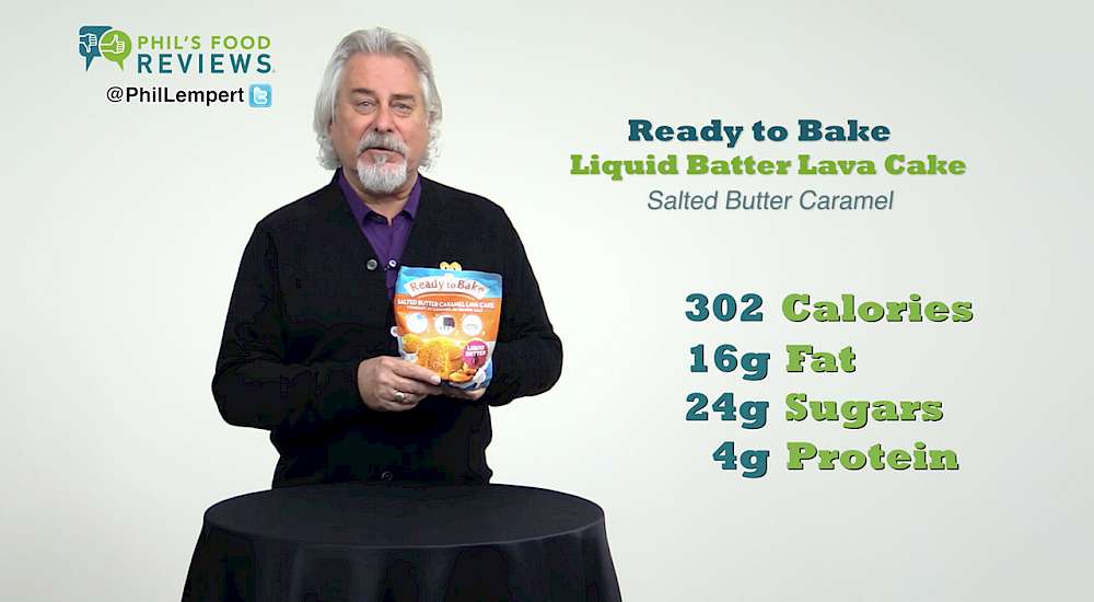 Ready to Bake Liquid Batter Salted Butter Caramel Lava Cake is a HIT